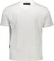 Plein Sport Wit T-shirt met ronde hals en contrasterende accenten White Heren - Thumbnail 2