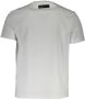 Plein Sport Wit Katoenen T-Shirt met Korte Mouwen en V-Hals White Heren - Thumbnail 2