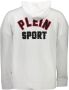 Plein Sport Sportieve Hoodie met Contrastdetails White Heren - Thumbnail 2