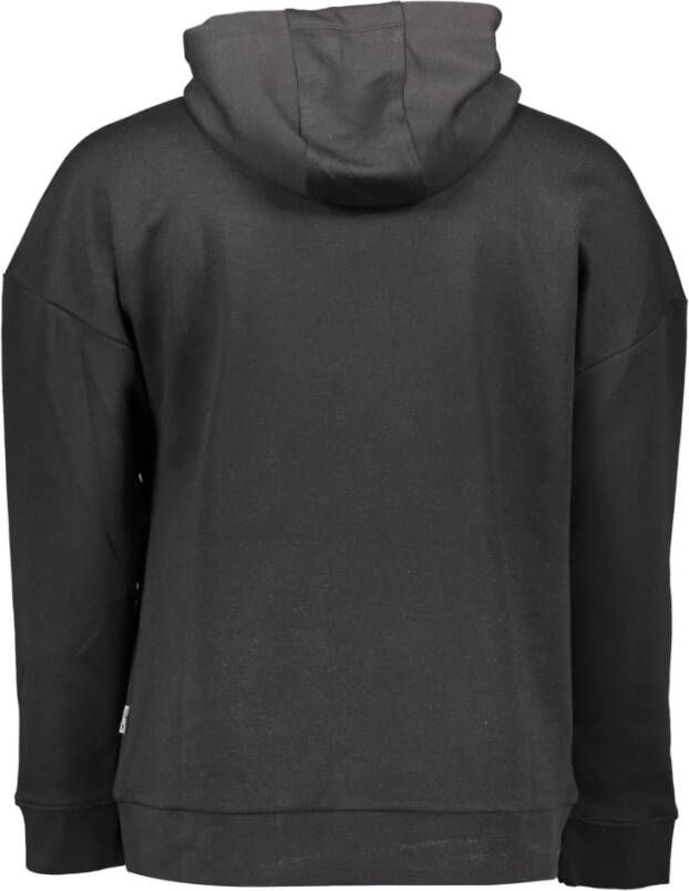 Plein Sport Zwarte Katoenen Hoodie Zwart Heren