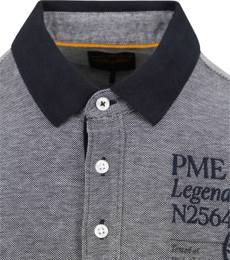 PME Legend Polo Shirts Grijs Heren