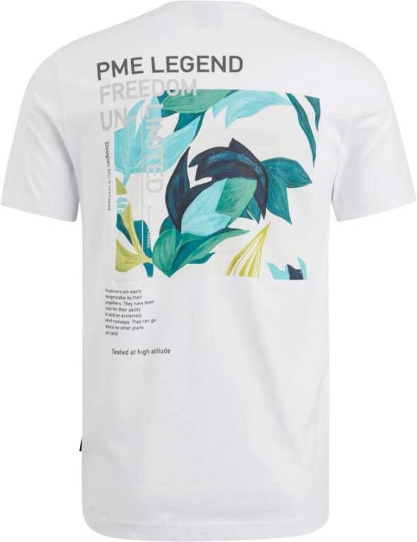 PME Legend T-shirt korte mouw Wit Heren