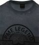 PME Legend T-Shirt Print Melange Grijs Heren - Thumbnail 3