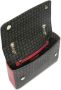 Pollini Heritage Schoudertas Zwart Rood Black Dames - Thumbnail 2