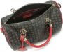 Pollini Heritage Print Zwarte Handtas met Verwisselbare Handvatten en Afneembare Kettingriem Black Dames - Thumbnail 2