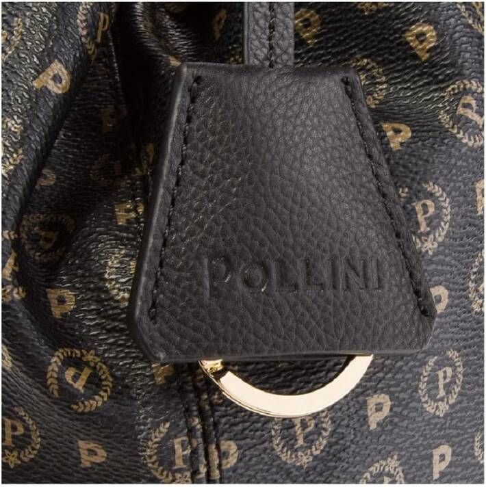 Pollini Heritage Schoudertas in Zwart Zwart Dames