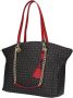 Pollini Heritage PVC Zwarte Handtas Black Dames - Thumbnail 2