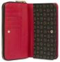 Pollini Heritage Zwart Rood Damesportemonnee Zwart Dames - Thumbnail 2