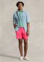 Ralph Lauren Elastische Taille Shorts Heren Fuchsia Roze Heren - Thumbnail 6