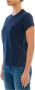Ralph Lauren Navy Jersey T-Shirt Klassieke stijl voor modebewuste vrouwen Blauw Dames - Thumbnail 2