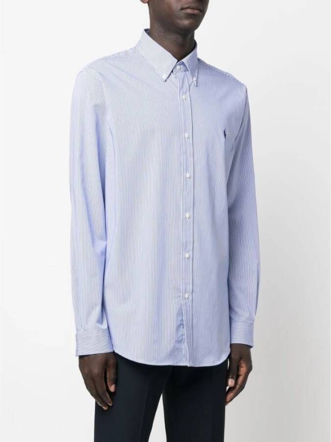 Polo Ralph Lauren Casual Shirts Blauw Heren