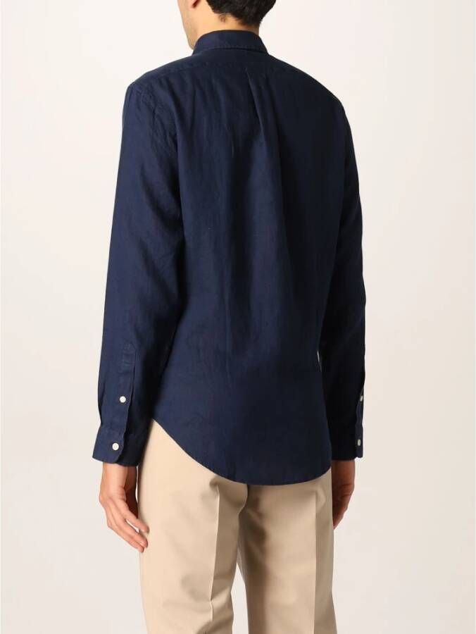 Polo Ralph Lauren Casual overhemd Blauw Heren
