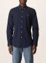 Ralph Lauren Stijlvolle Donkerblauwe Slim Fit Overhemd met Klassieke Kraag Blue Heren - Thumbnail 14