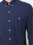 Ralph Lauren Stijlvolle Donkerblauwe Slim Fit Overhemd met Klassieke Kraag Blue Heren - Thumbnail 11