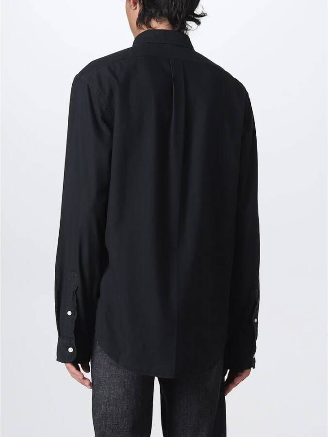 Polo Ralph Lauren Zwarte Button-Down Shirt met Handtekening Pony Black Heren - Foto 4
