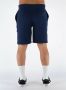 Polo Ralph Lauren Zachte Jersey Jogger Shorts Blue Heren - Thumbnail 6