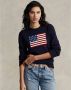 Ralph Lauren Dameskleding Sweatshirts Blauw Aw23 Blue Dames - Thumbnail 4