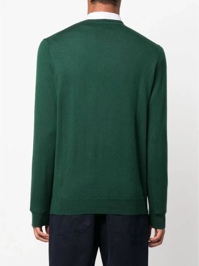 Polo Ralph Lauren Groene Sweaters Lange Mouw Pullover Groen Heren