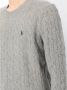 Polo Ralph Lauren Heren LS Kabel Gebreide Trui Gray Heren - Thumbnail 4