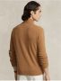 Polo Ralph Lauren Iconische Wol Zip-Up Sweater Brown Heren - Thumbnail 2