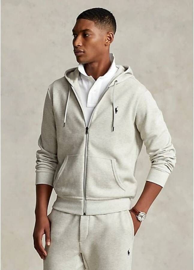 Polo Ralph Lauren Grijze Regular Fit Katoenmix Jas Grijs Heren
