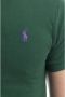 Polo Ralph Lauren Katoenen Piqué Polo Shirt Green Heren - Thumbnail 5
