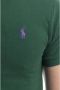 Polo Ralph Lauren Groene slim fit poloshirt korte mouw Green Heren - Thumbnail 4