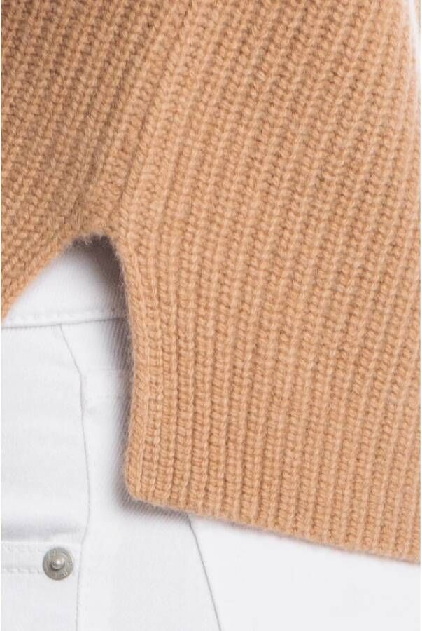 Polo Ralph Lauren Langemouw Cardigan Brown Dames