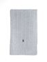 Polo Ralph Lauren Stijlvolle Geribbelde Sjaal Gray Heren - Thumbnail 2