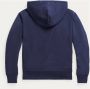 Polo Ralph Lauren Logo-geërgeerde Zip-through hoodie Blauw Dames - Thumbnail 2