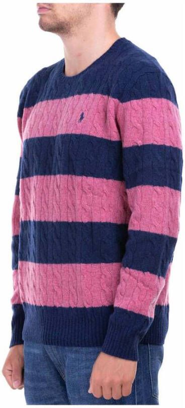 Polo Ralph Lauren Maglia Rundeck Knitwear Roze Heren