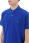 Polo Ralph Lauren Polo shirt met logo borduursel en geribbelde kraag en manchetten Blue Heren - Thumbnail 5