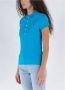 Ralph Lauren Blauw Polo Shirt met Iconisch Pony Borduurwerk voor Vrouwen Blue Dames - Thumbnail 2