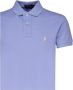 Polo Ralph Lauren Polo shirt met logo borduursel en geribbelde kraag en manchetten Blue Heren - Thumbnail 4