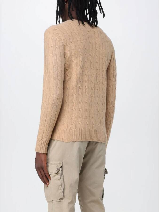 Polo Ralph Lauren Crew Neck Sweater Beige Heren