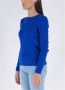 Ralph Lauren Comfortabele en stijlvolle ronde hals gebreide kleding voor vrouwen Blue Dames - Thumbnail 8