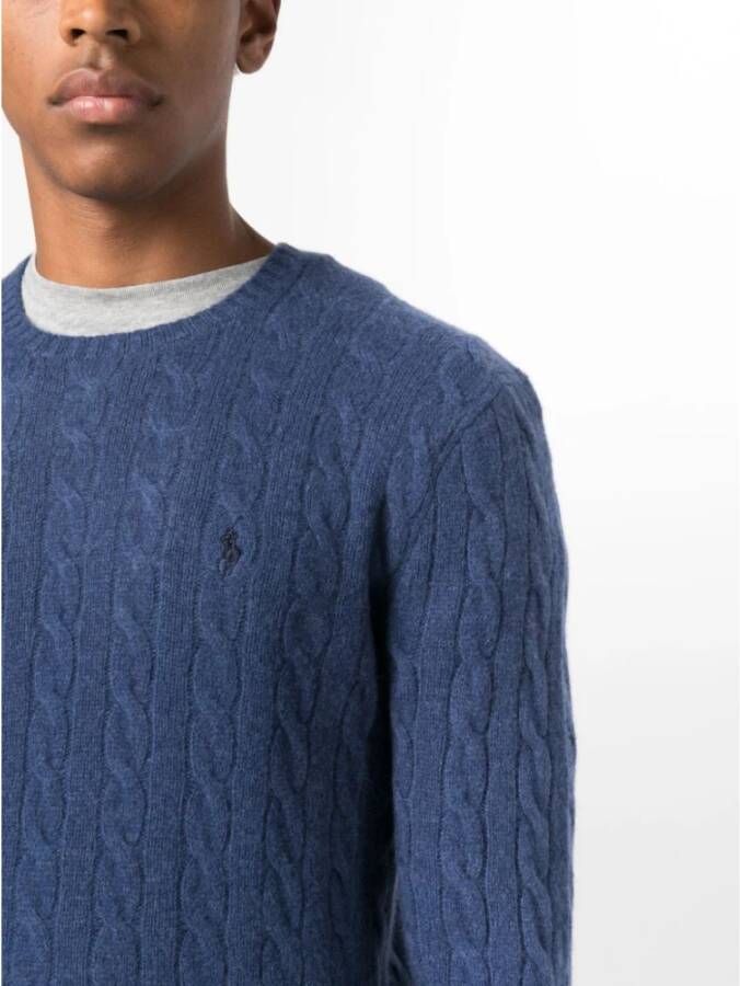 Polo Ralph Lauren Round-neck Knitwear Blauw Heren