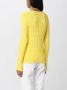 Polo Ralph Lauren Katoenen kabelgebreide trui met ronde hals Yellow Dames - Thumbnail 6