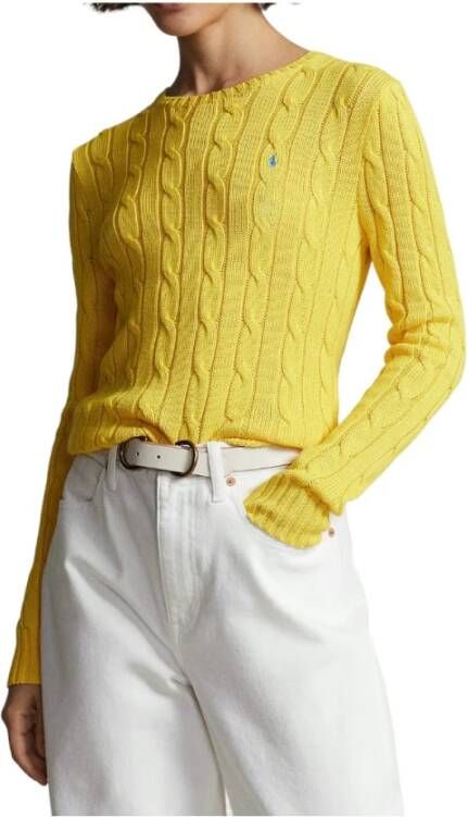 Polo Ralph Lauren Trui met ronde hals Geel Dames