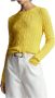 Polo Ralph Lauren Katoenen kabelgebreide trui met ronde hals Yellow Dames - Thumbnail 3
