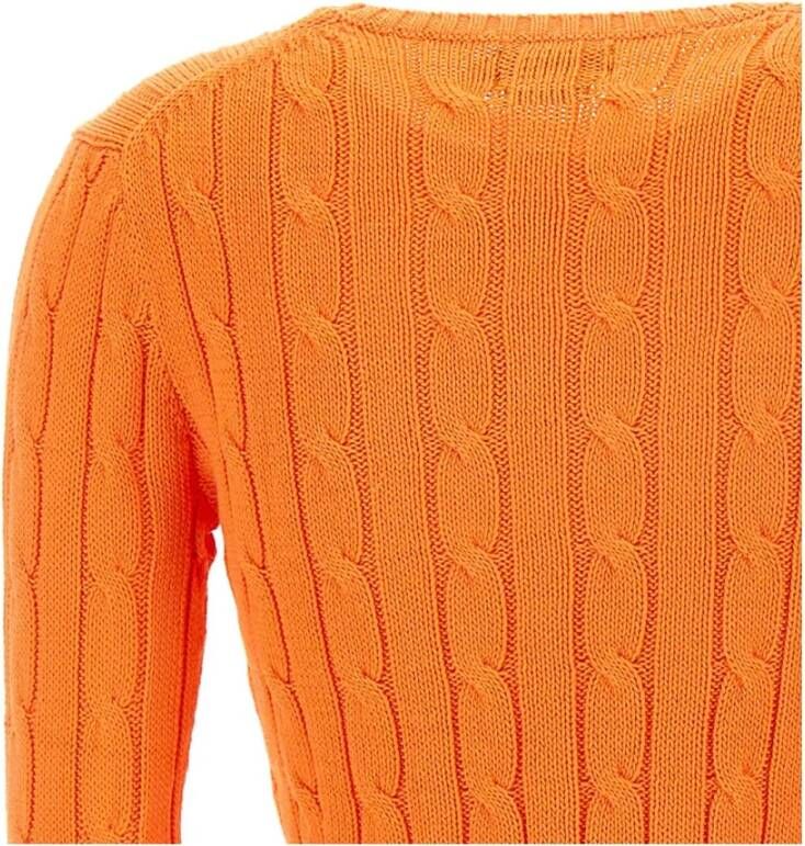 Polo Ralph Lauren Trui met ronde hals Oranje Dames