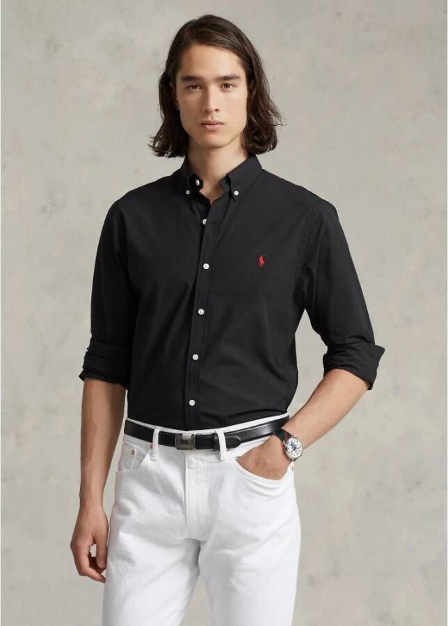 Polo Ralph Lauren Shirts Zwart Heren