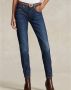 Polo Ralph Lauren Skinny Jeans met Opvallende Details Blauw Dames - Thumbnail 2