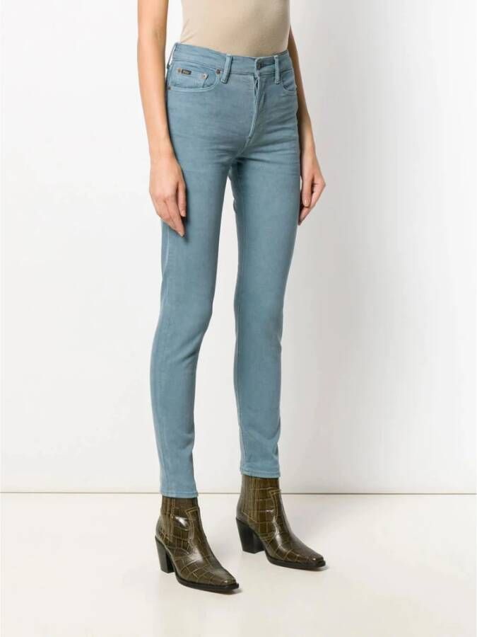 Polo Ralph Lauren Slim-fit Jeans Blauw Dames