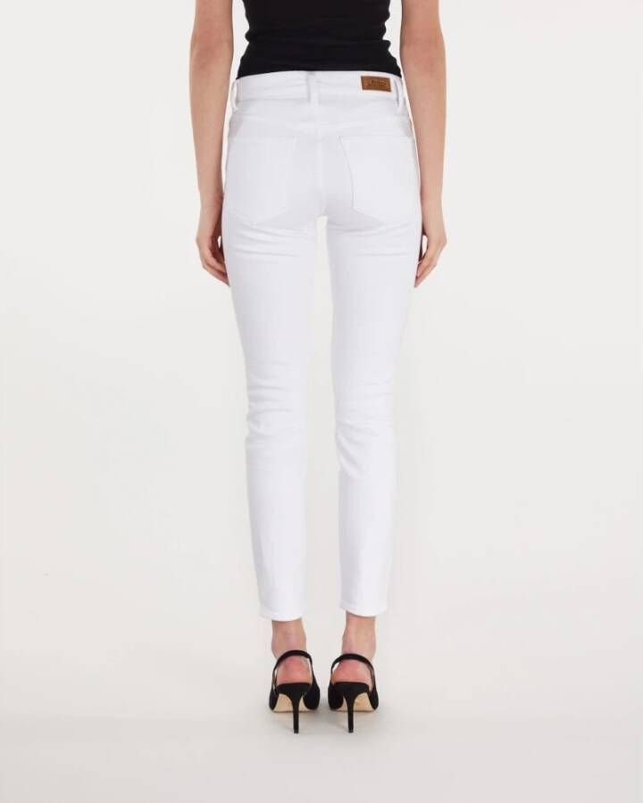 Polo Ralph Lauren Slim-fit jeans Wit Dames