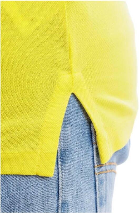 Polo Ralph Lauren Stretch Katoenen Polo Shirt voor Heren Yellow Heren