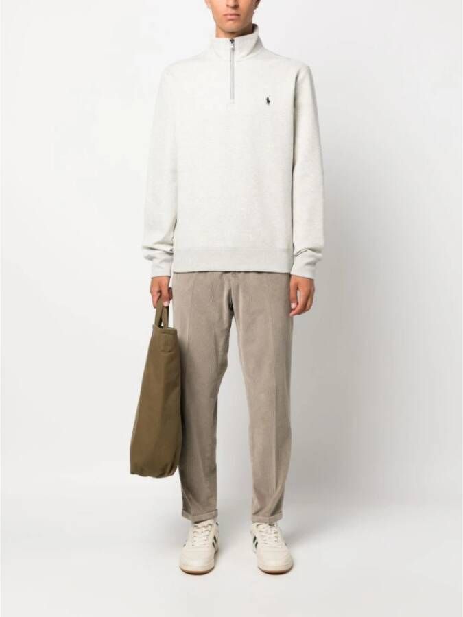 Polo Ralph Lauren Grijze Regular Fit Sweatshirt Grijs Heren