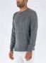 Ralph Lauren Geribbelde Ronde Hals Sweater met Geborduurd Pony Logo Gray Dames - Thumbnail 4