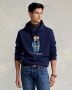 Polo Ralph Lauren Blauwe Sweaters met Capuchon en Berenlogo Blue Heren - Thumbnail 3