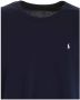 Polo Ralph Lauren Blauw Katoenen T-shirt met Polo Pony Borduursel Blue Heren - Thumbnail 6